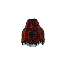 Lampenkap half pluche per set van 2