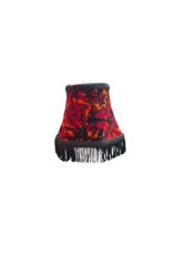 Lampenkap rond pluche