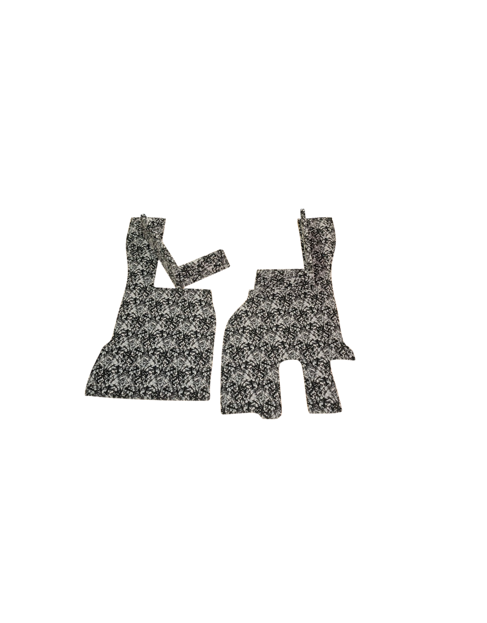 Vloermatten set pluch