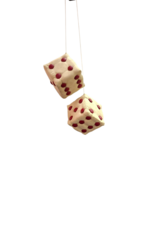 Dobbelsteen per set van 2 stuks