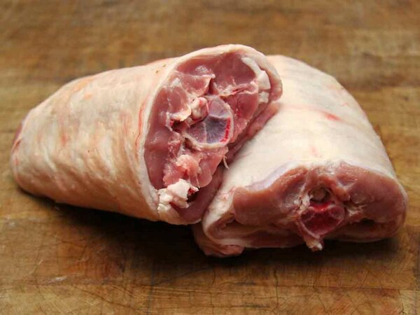 Spanish Castellan suckling lamb saddle