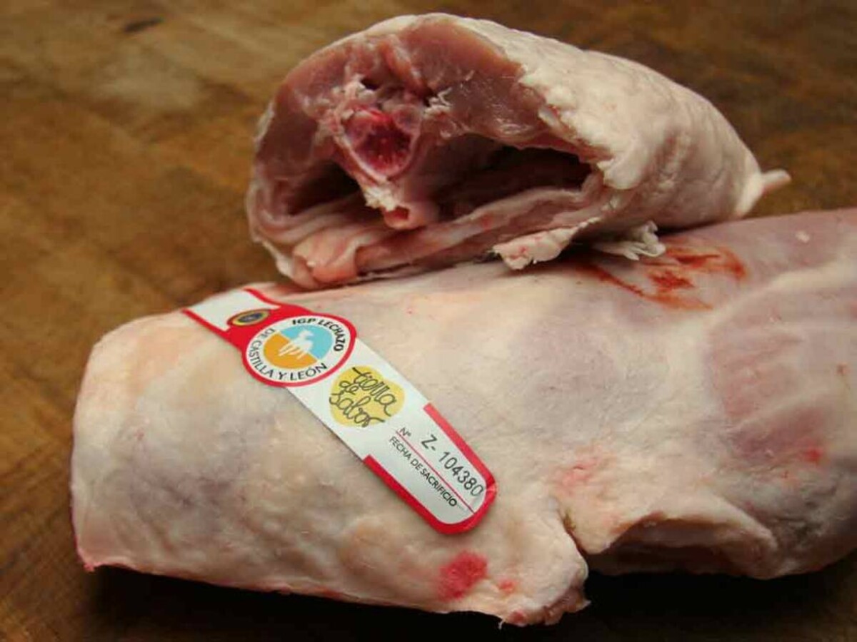 Spanish Castellan suckling lamb saddle