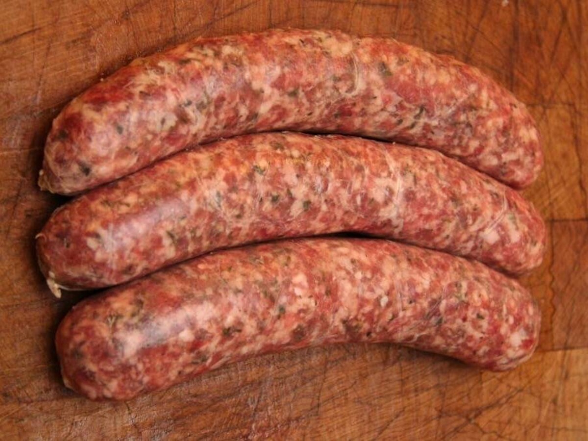 Mutton sausage thyme