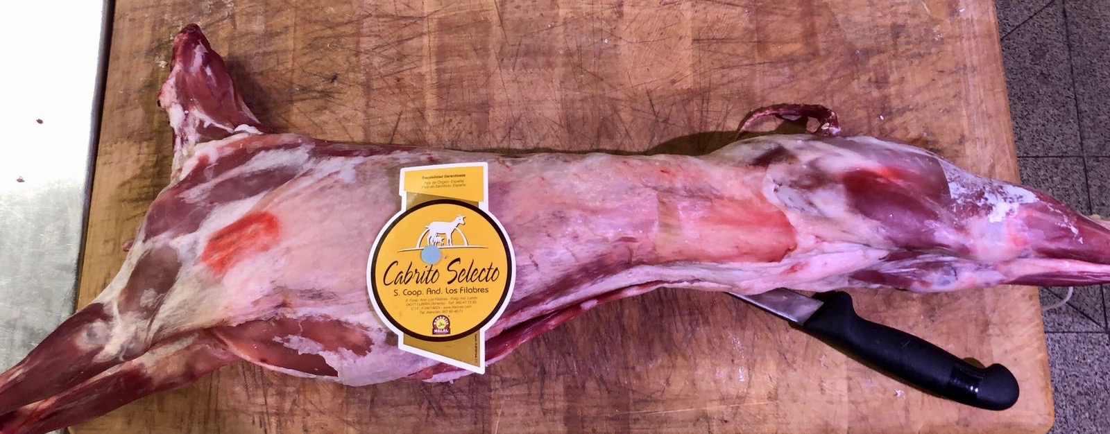 Cabrito selecto zuiggeit Slagerij De Leeuw Amsterdam