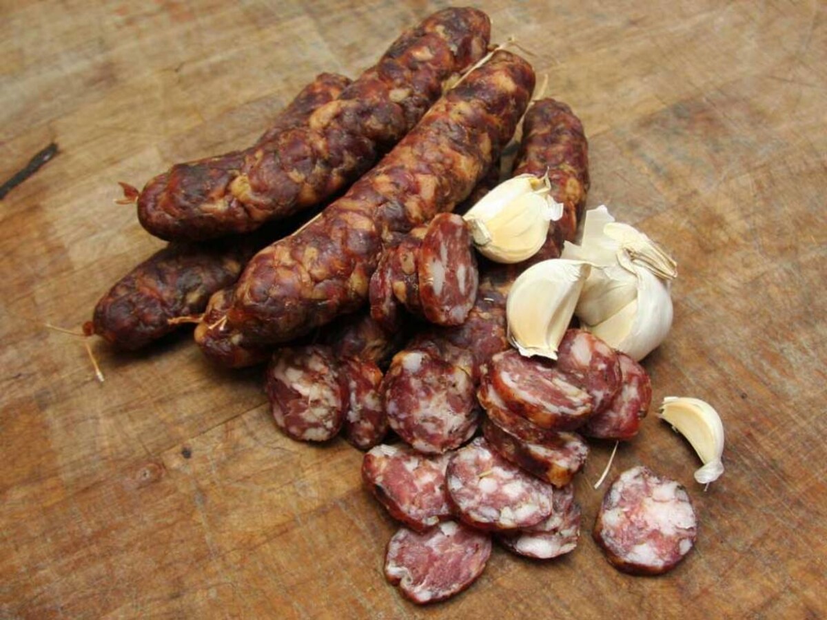 Saucisse de Leon - garlic