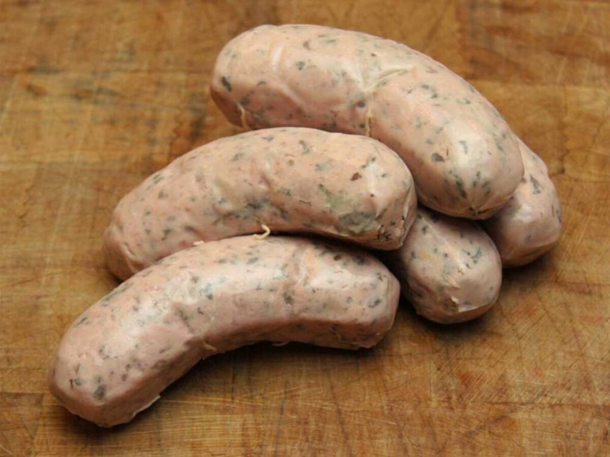 Boudin blanc kervel/sjalot