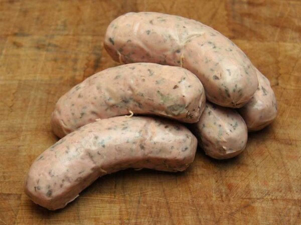Boudin blanc chervil/shallot