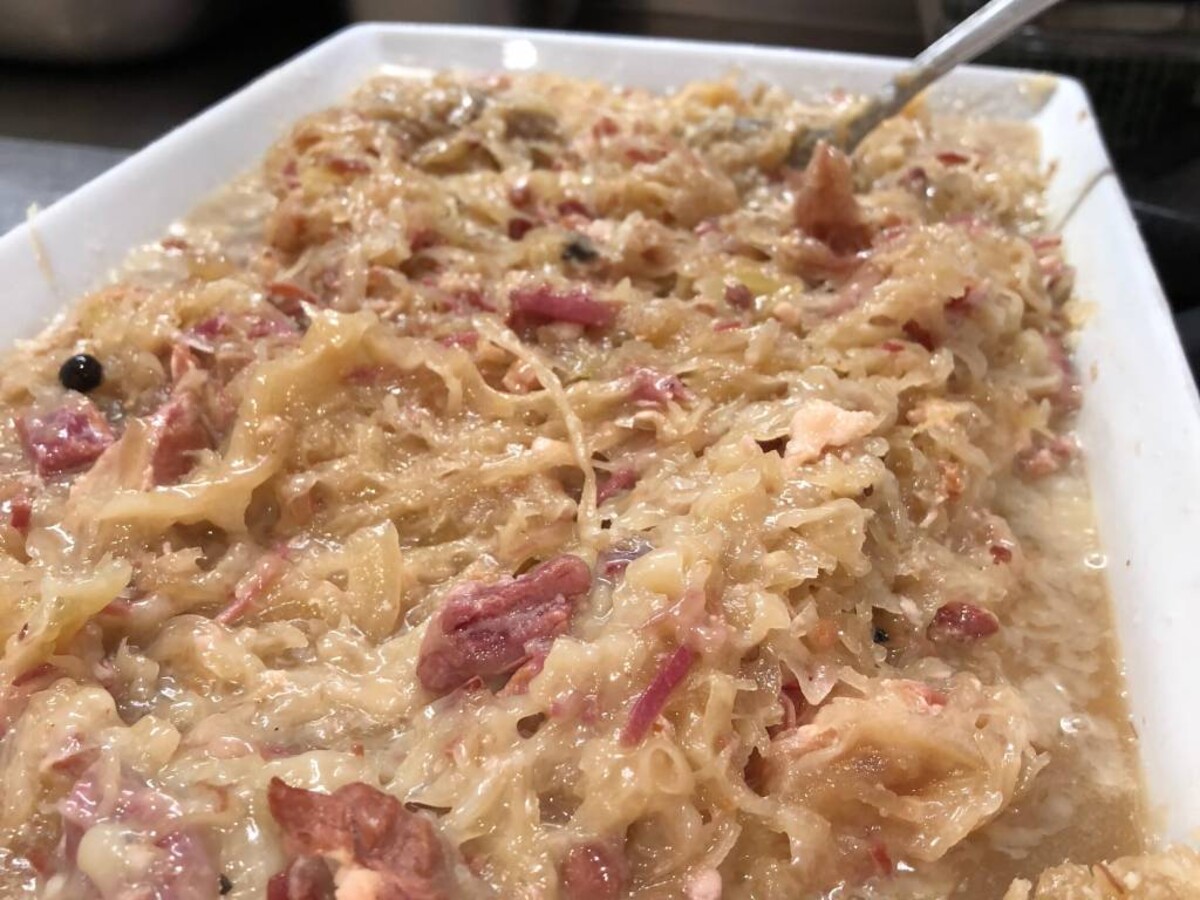 Elzasser zuurkool (choucroute d'Alsace)