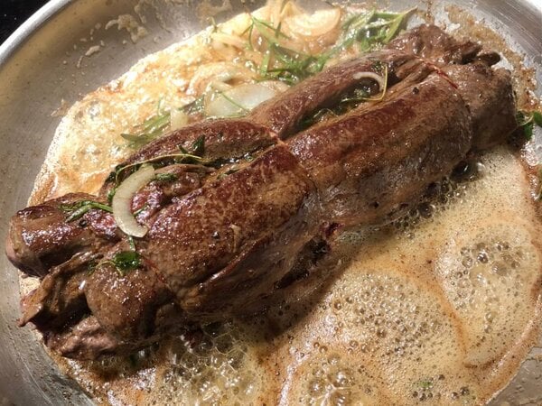 Saddle of hare (Dutch)