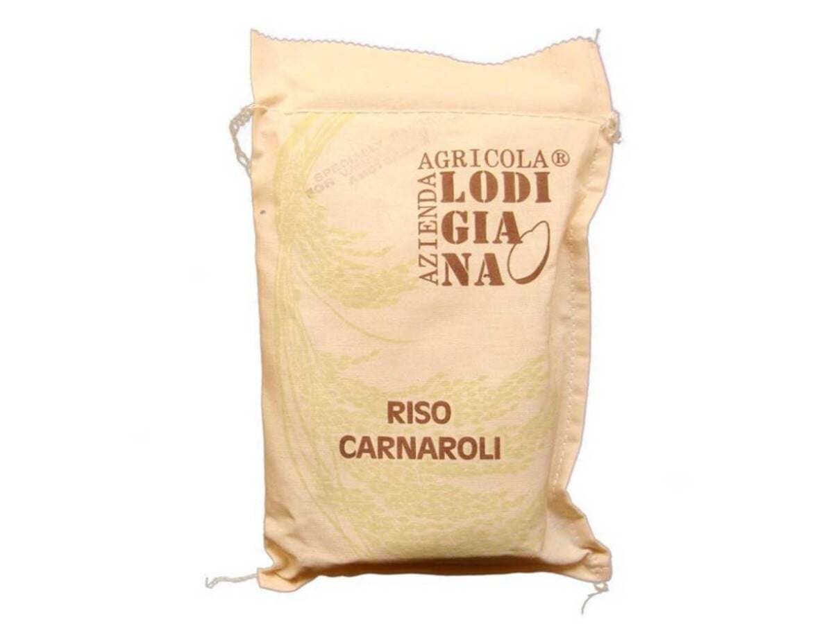 Risotto Carnaroli, linnen zak