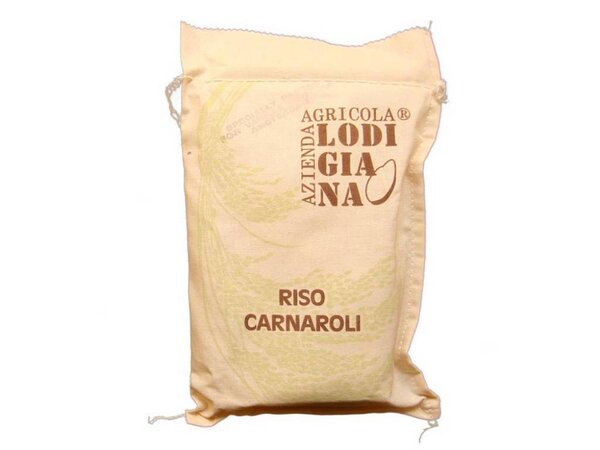 Risotto Carnaroli, linen bag