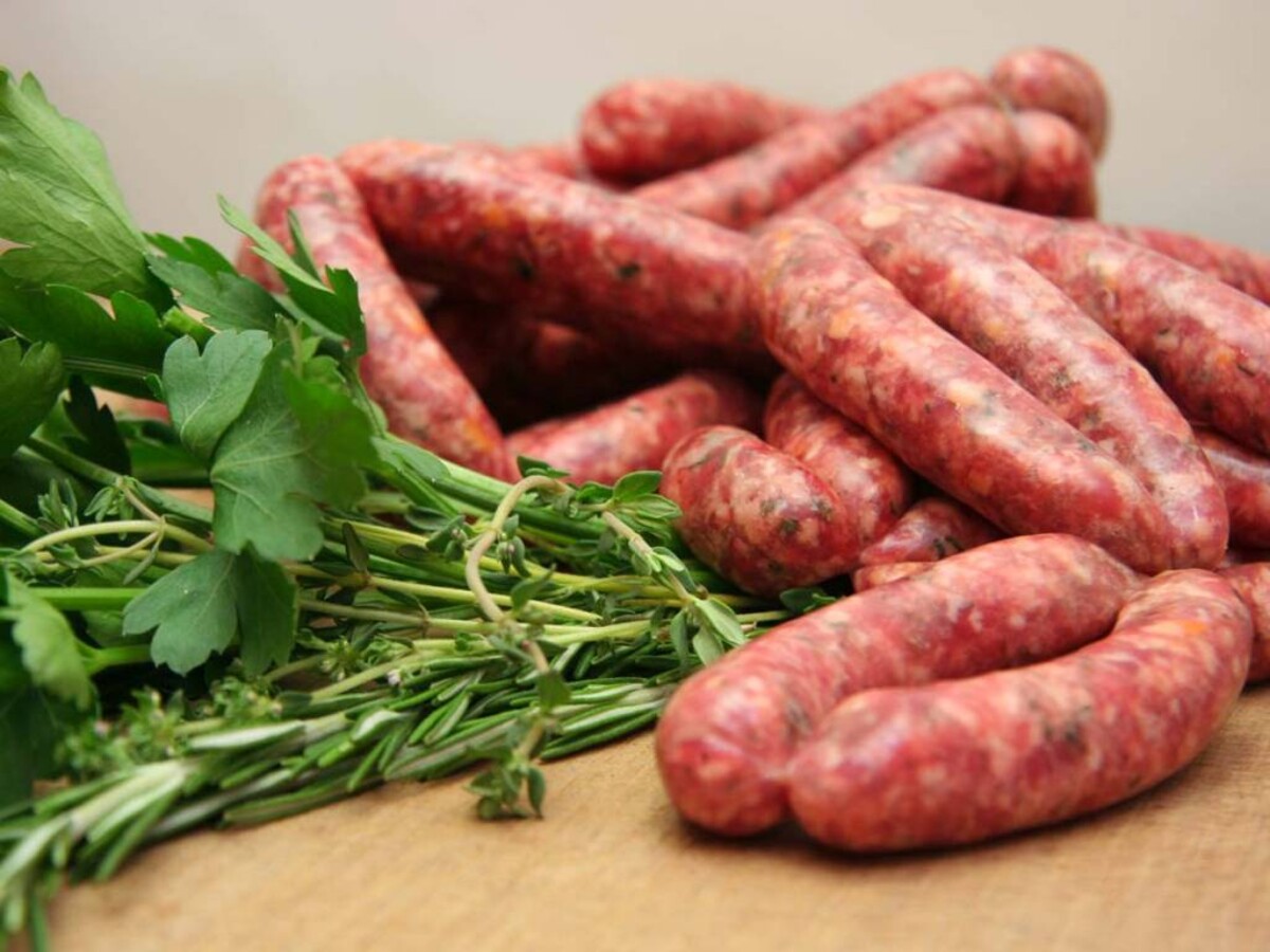 Lamb sausages (herbs Provençale)