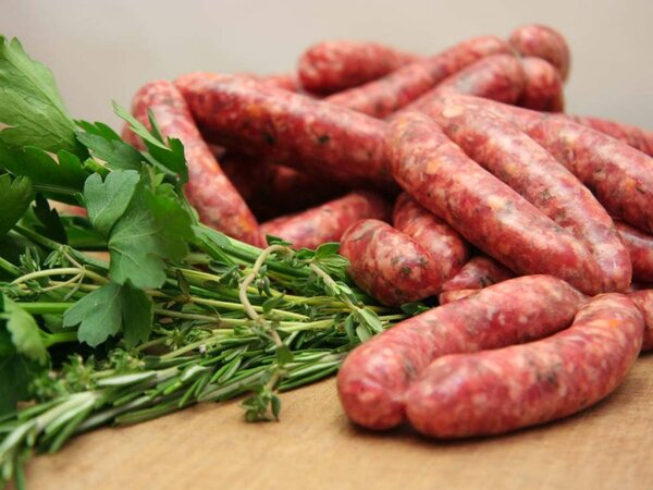 Lamb sausages (herbs Provençale)