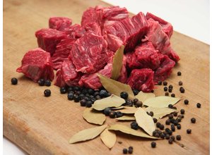 Riblap Black Angus rund