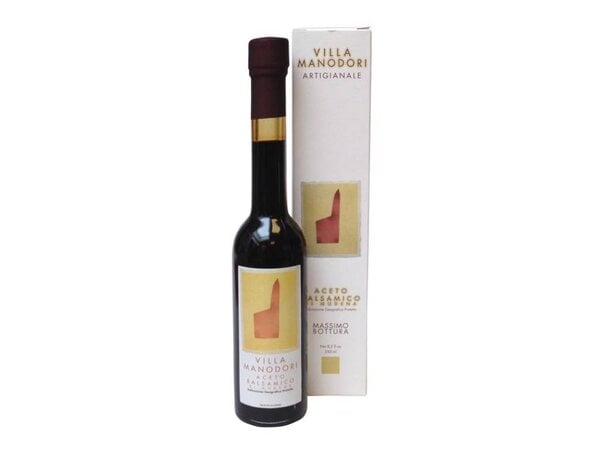 Biologische balsamico azijn Villa Manodori, 12 jaar