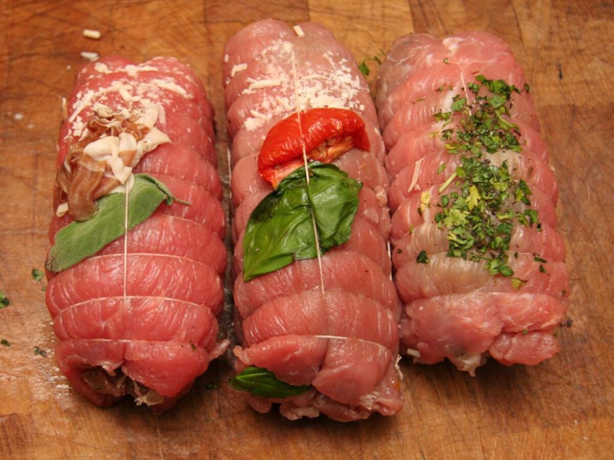Veal rolled roast