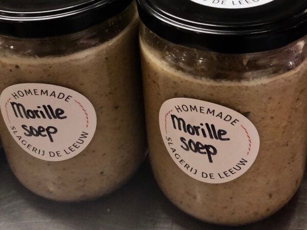 Morillesoep, homemade