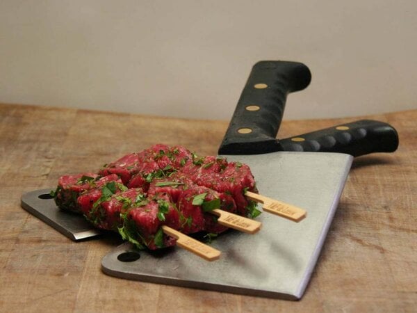 Spaans Wagyu - 2 spiesjes à ± 100g