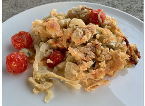 Venkelgratin met tomaatjes
