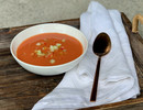 Gazpacho/komkommer (vegetarisch)