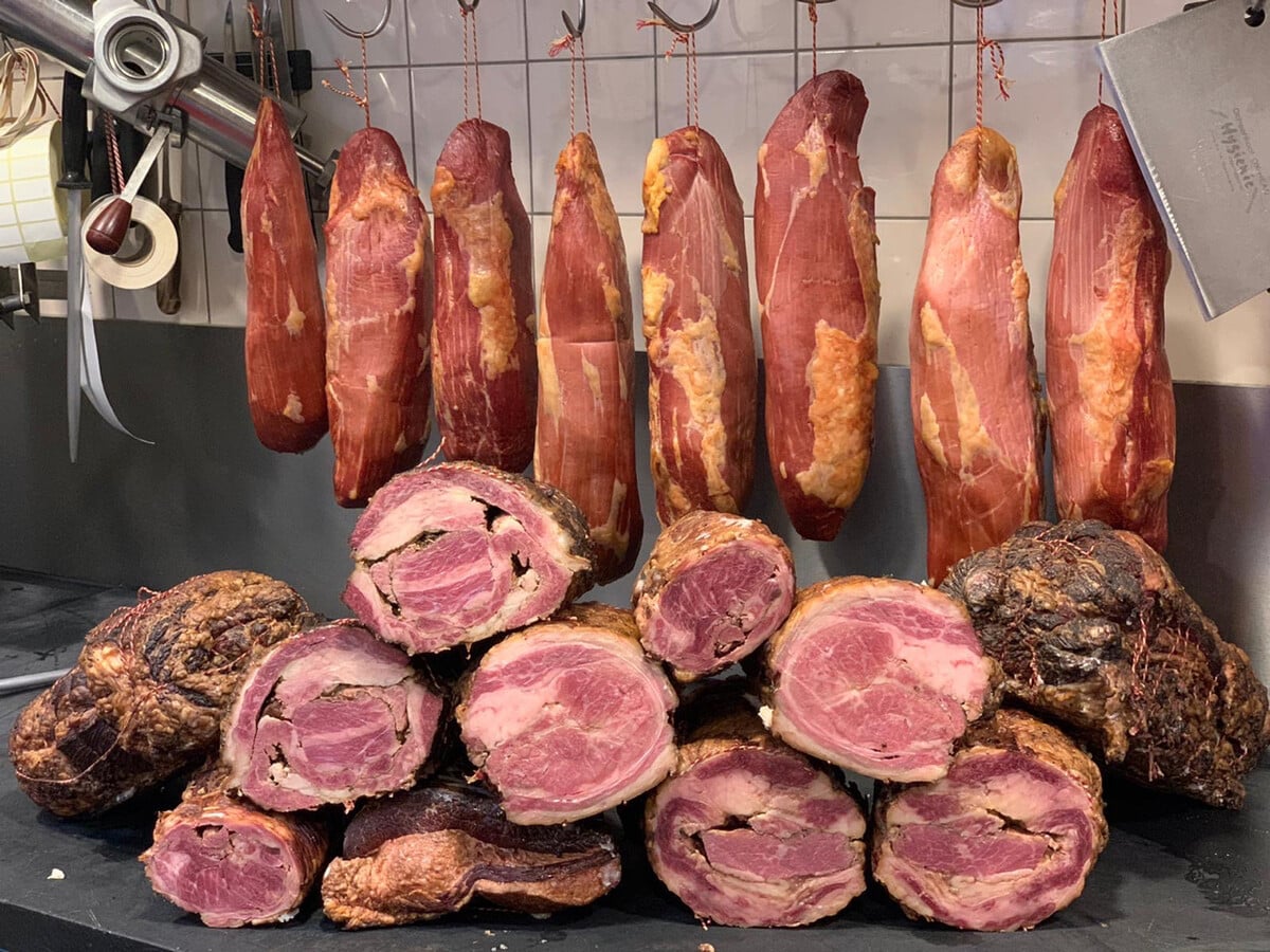 'SdL' Wagyu pastrami, homemade