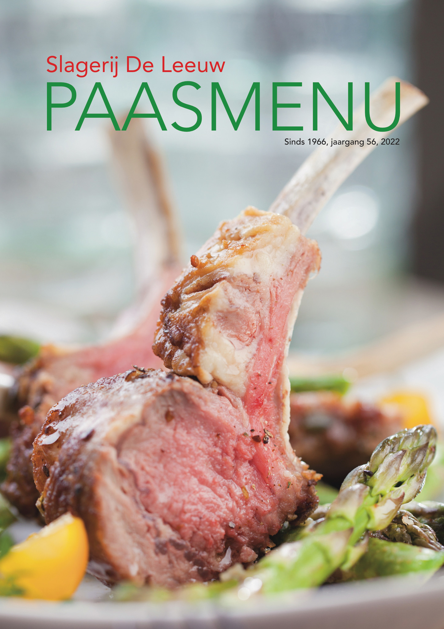 Paasmenu 2022 cover