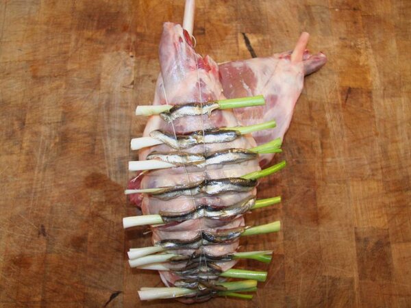 Spanish Castellan suckling lamb leg  (Gasconner)