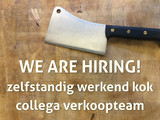 * VACATURES kok & verkoop