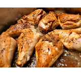 Spaans zuiglamsboutje piment d'Espelette/ knoflook/tijm