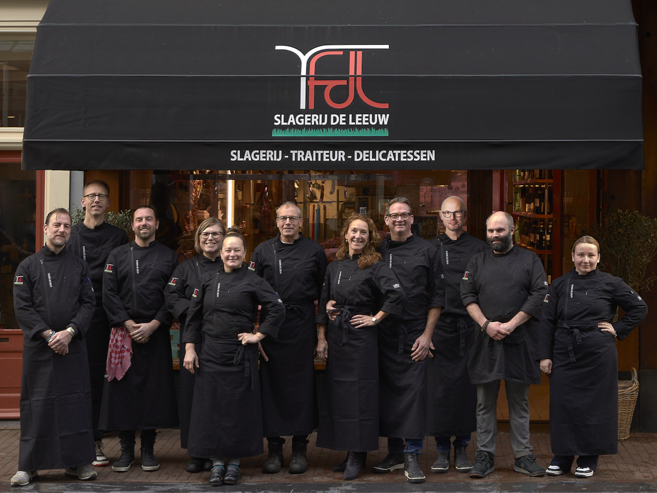 Team Slagerij De Leeuw traiteur delicatessen Utrechtsestraat Amsterdam