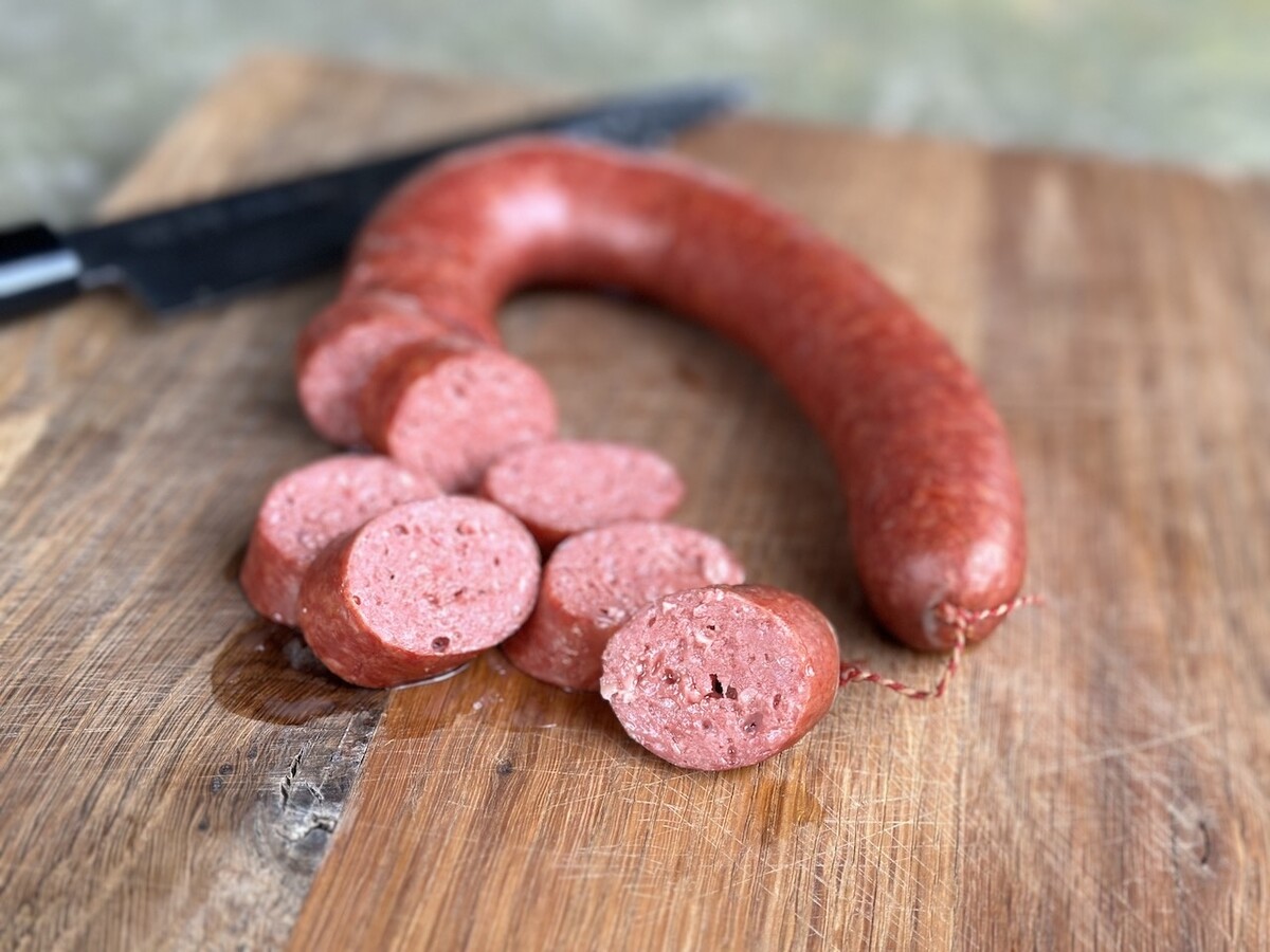 Smoked sausage (pork)  - ± 300g