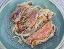 Escabeche rode mul/venkel zoetzuur