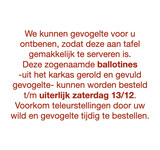 Ballotines (ontbeend&gevuld) wild/gevogelte