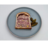Paté en croûte/eend/varken/ pistache/sherrygelei