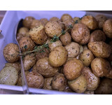 Kriel in de schil met rozemarijn/knoflook