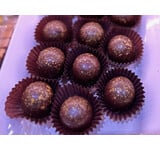 Foie bonbon/morel/ hazelnoot