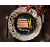 Eendenleverterrine/pure chocolade/minimais zoetzuur