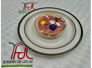Rillette eend/foie/gerookte eendenborst