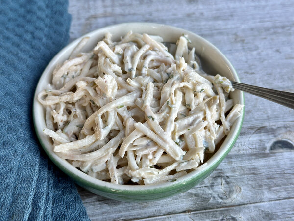Knolselderijsalade