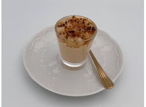 Foie glaasje/Granny Smith/ Olorososherry/trappeurzout