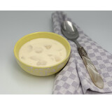 Aspergesoep/asperge/ peterselieolie (VEGA)