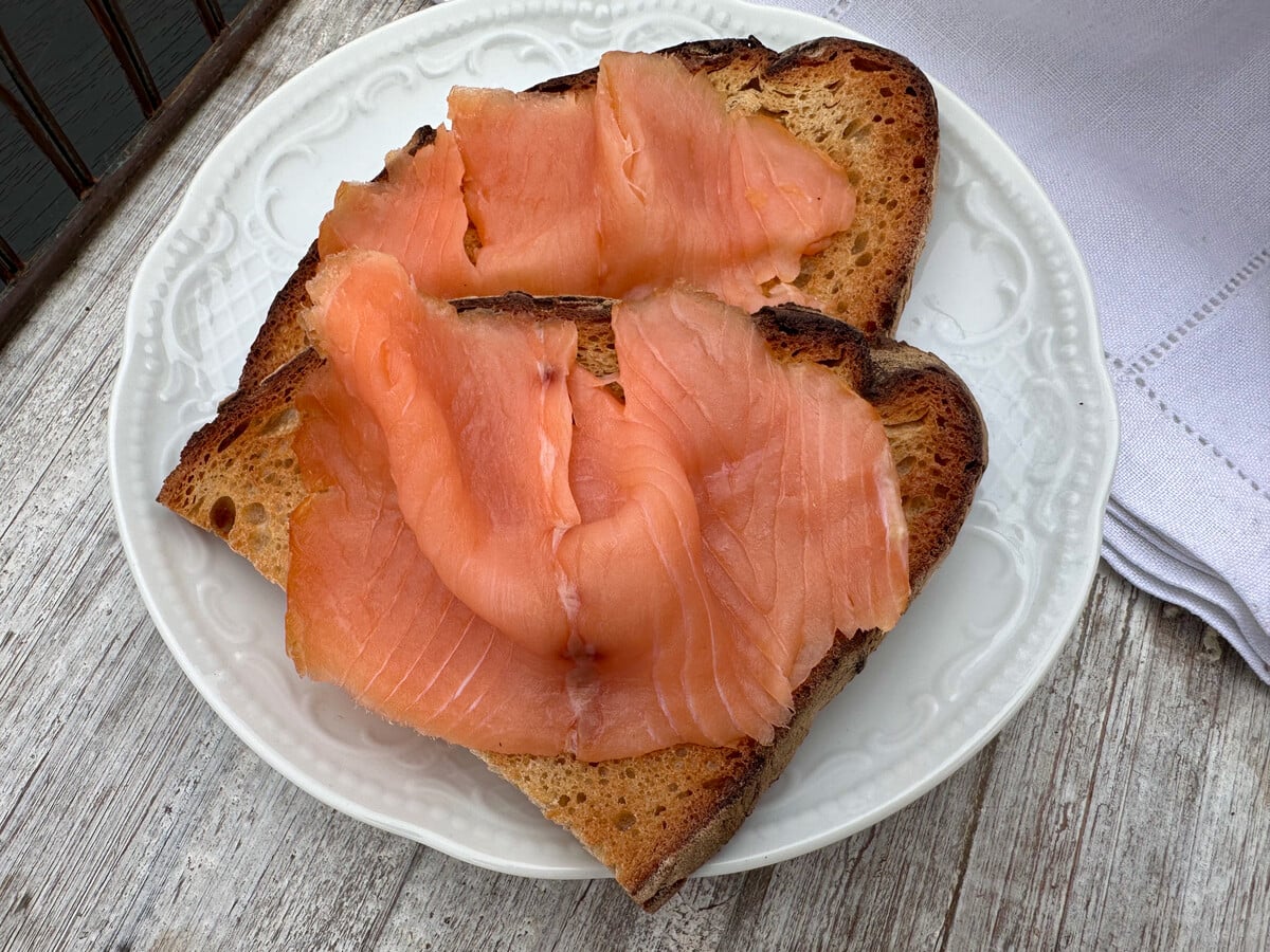 Smoked salmon