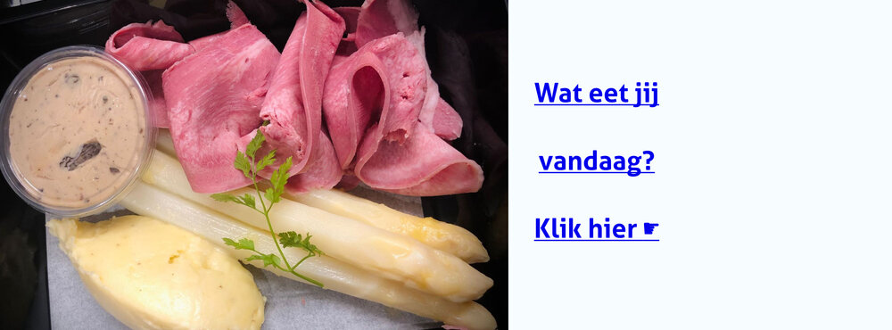 Vandaag bij Slagerij De Leeuw traiteur Amsterdam