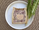 Paté en croûte/kalfswang/ truffel/foie/sherrygelei
