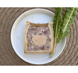 Paté en croûte/kalfswang/ truffel/foie/sherrygelei