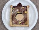 Paté en croûte/runderwang/ portvijgjes/foie