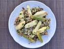 Aspergesalade/gremolata/ jamon Ibérico