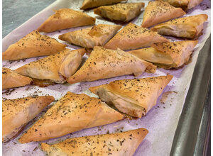 Filodeeg samosa lamsvlees/Indiase stijl/doperwt/aardappel