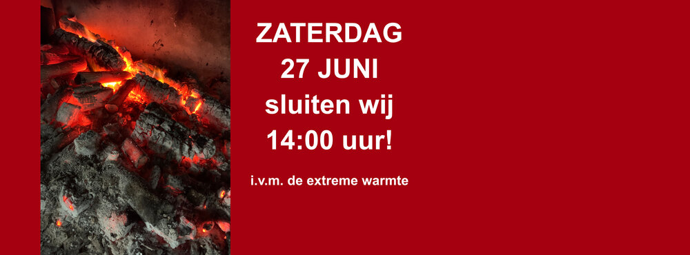 Hitteprotocol eerder gesloten