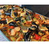 Zarzuela/dorade/gamba/ inktvis/kokkel/mossel